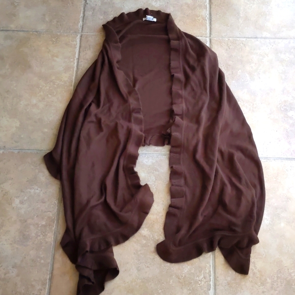 collectioneighteen Accessories - Beautiful Big Brown Wrap